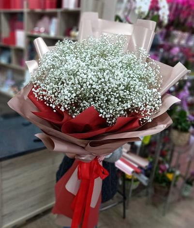 Букет цветов из: Гипсофила в Суне