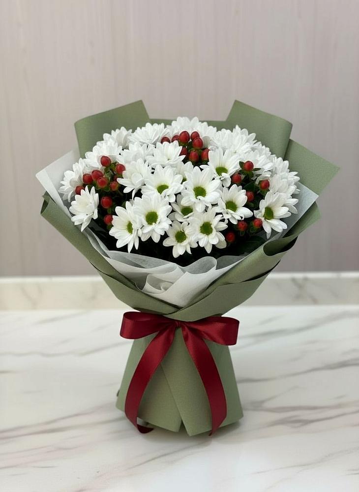 Букет цветов из: Хризантемы в Суне