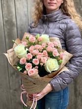 Букет цветов из:  Розы в Суне