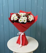 Букет цветов из:  Хризантемы #REPLACE_PRED# Суне