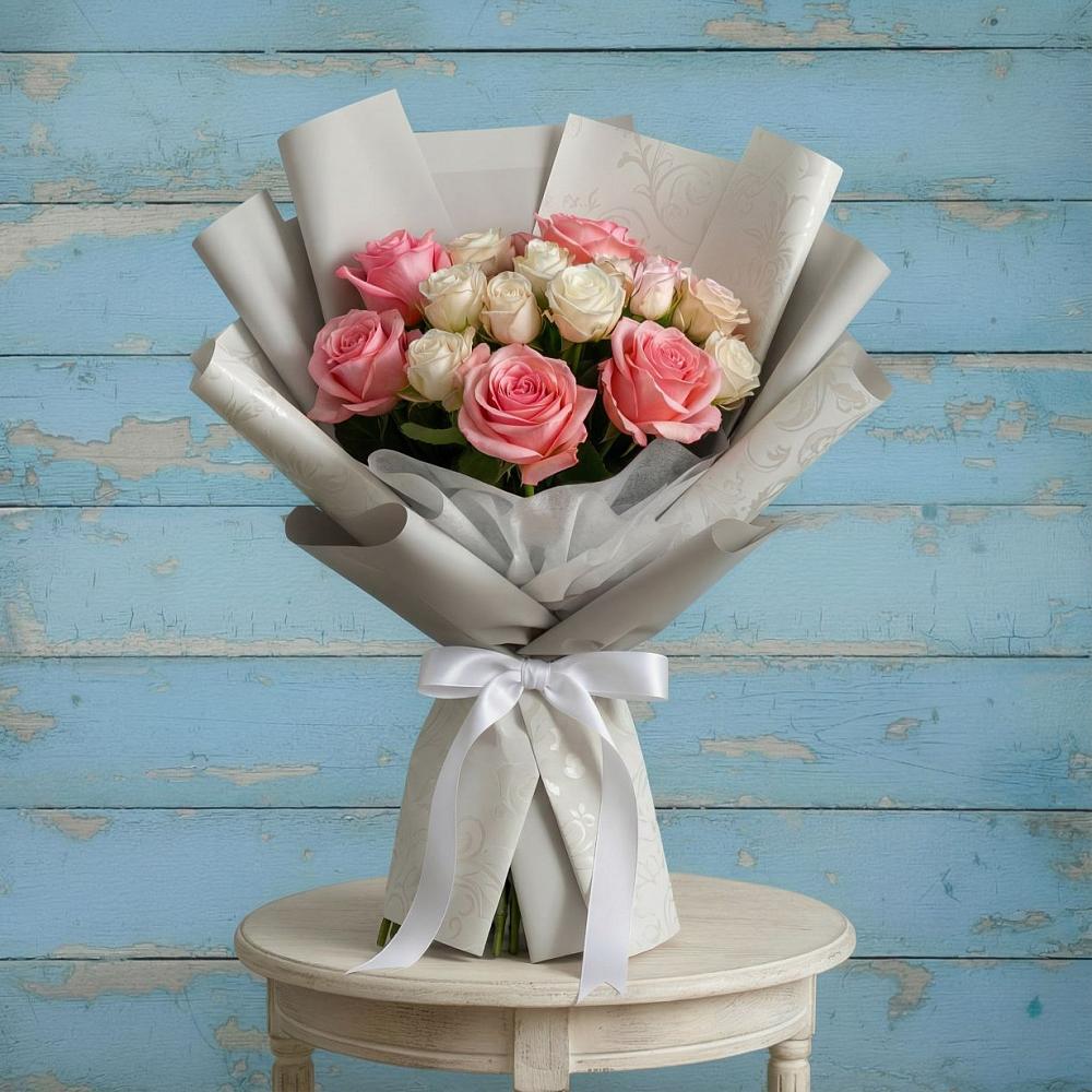 Букет цветов из: Розы в Суне