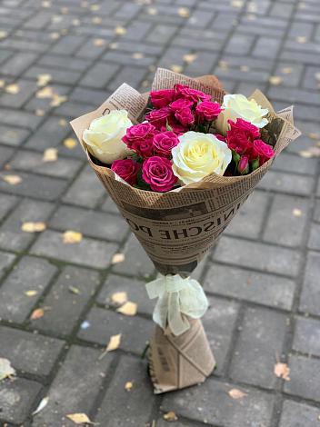 Букет цветов из: Розы в Суне